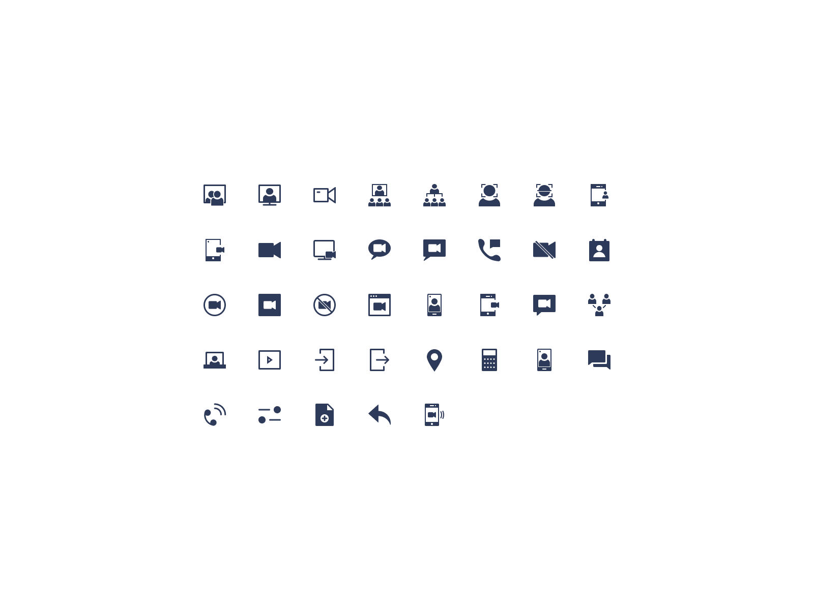 Conference Icons Library