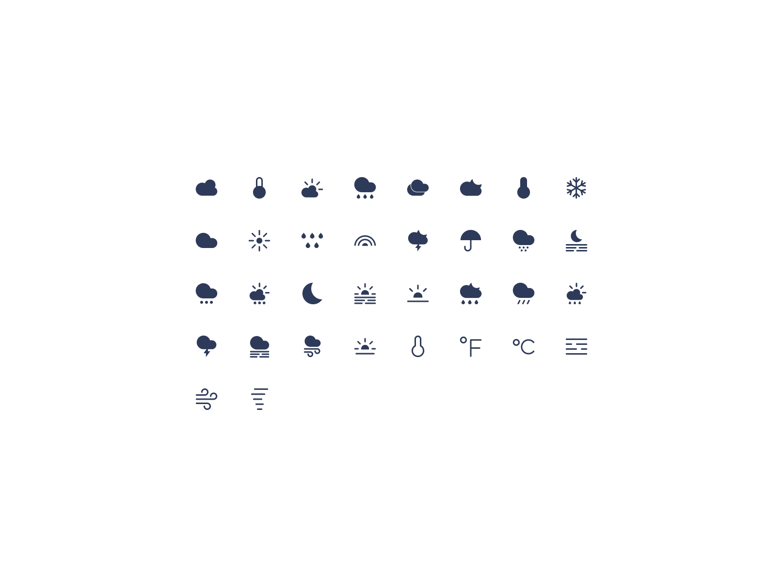 Weather Icon Pack