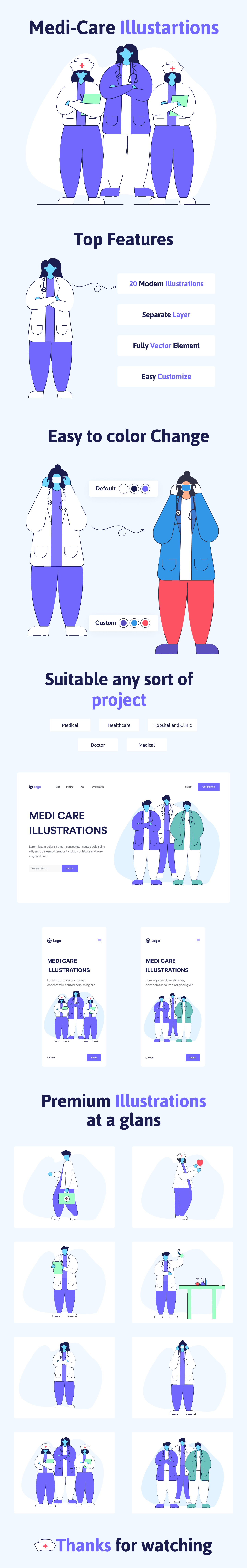 Medicare Medical Illustration Pack