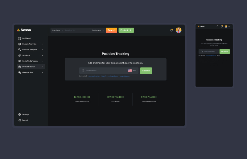 Dashboard UI Design Templates Free 