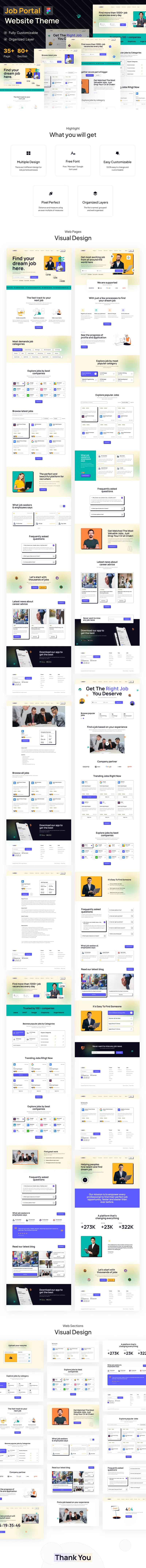 Job Portal Website Theme
