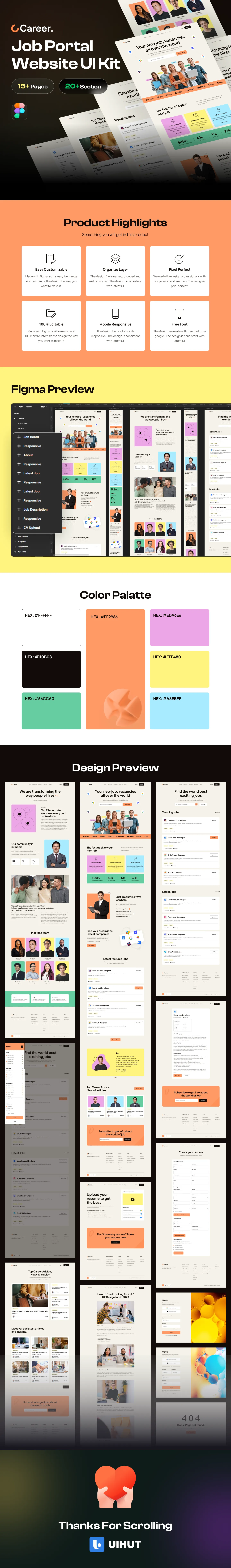 Job Portal Website UI Kit