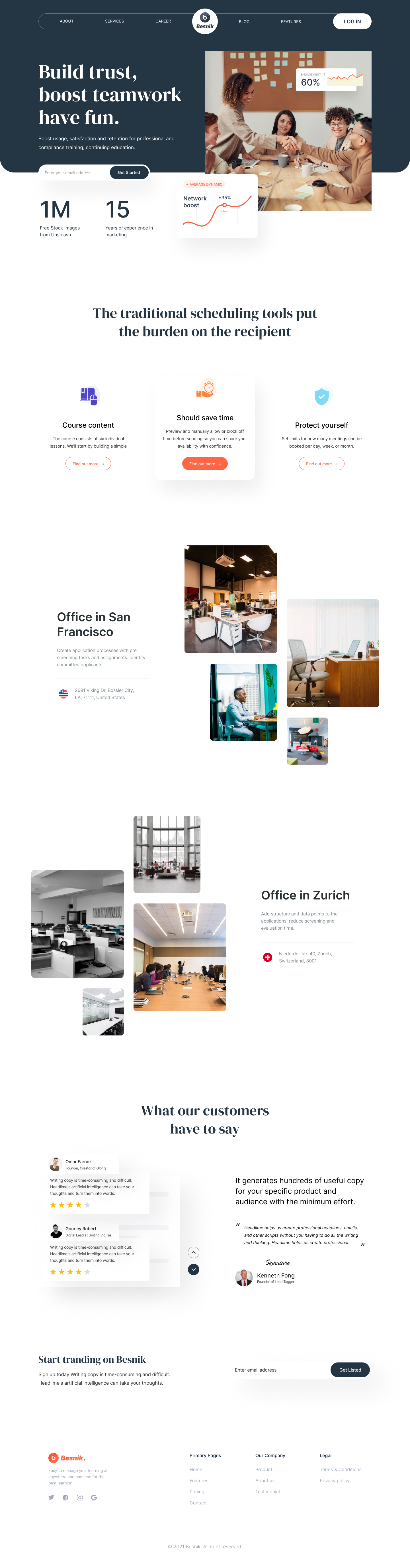 Creative Marketing Agency Website