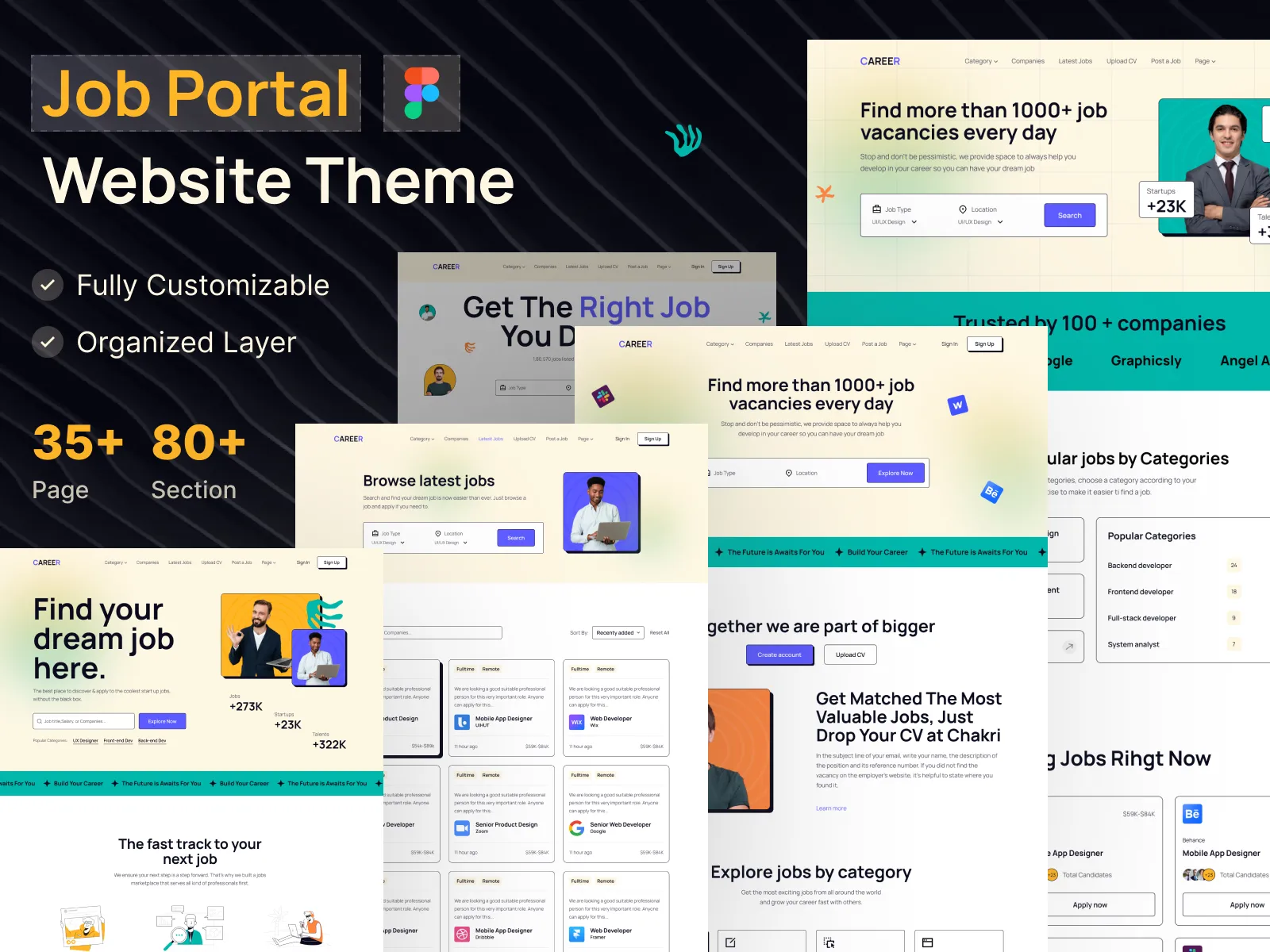 Job Portal Website Theme