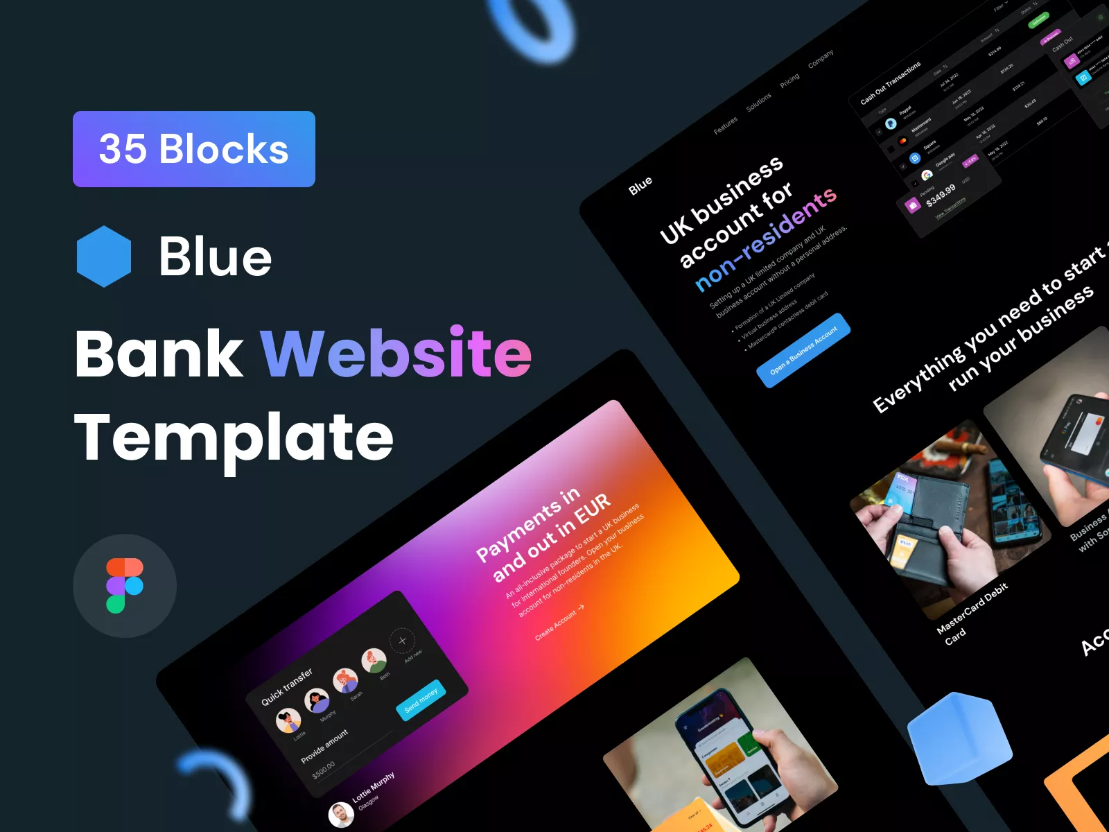 Bank Website Template